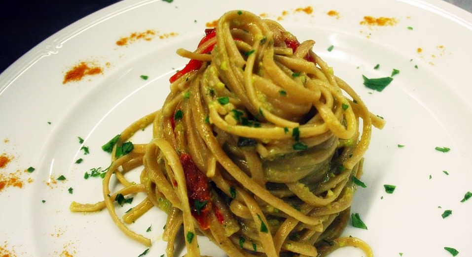linguine avocado